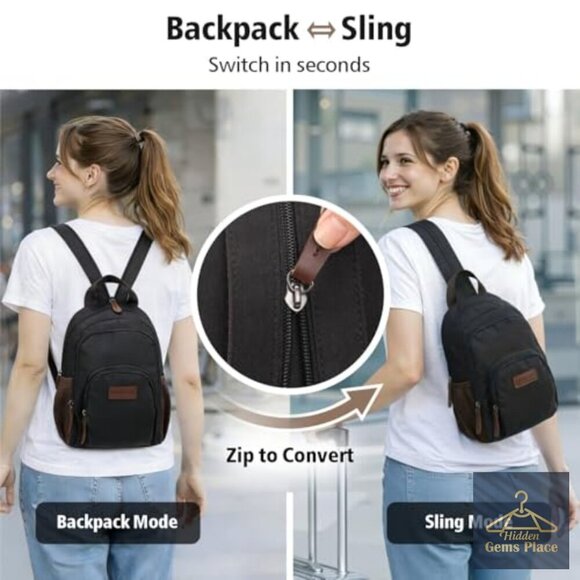 convertible mini backpack purse Loungefly The Lilly Red & Crossbody Pin Trader Bag lasting quality Backpack Purse for Women, Black
